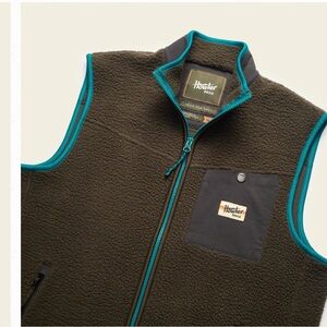 Howler Brothers Men's Chisos Dark Green Fleece Vest